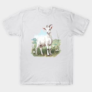 White Goat T-Shirt